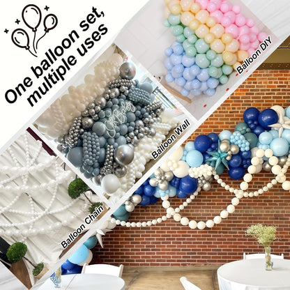 Gold Quick Link Balloons, 60PCS Linking for Balloon Wall Arch Chains, 6inch Linkable for Wedding Birthday Baby Shower Engagement Graduation Party Decorations