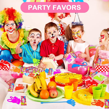Large Sticky Hands & Feet Party Favors Supplies for Toddlers (20 PCS),Birthday Pinata Goodie Bag Stuffer Fillers for Kids,School Student Non Candy Treats Treasure Box Prizes Toys Gifts for Boys Girls