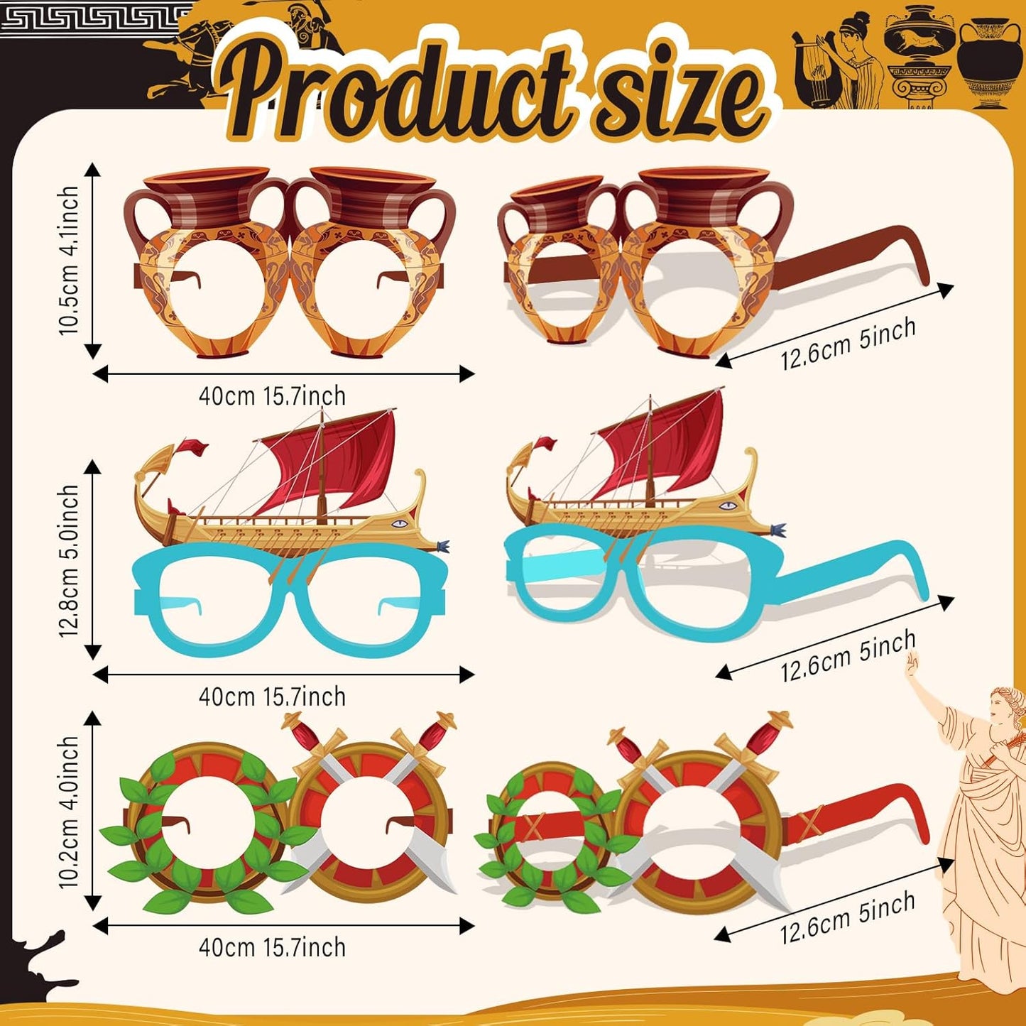 32 Pcs Spa Party Favors Paper Glasses Makeup Paper Eyeglasses Frames Spa Photo Booth Props Selfie Props for Makeup Birthday Party Decorations