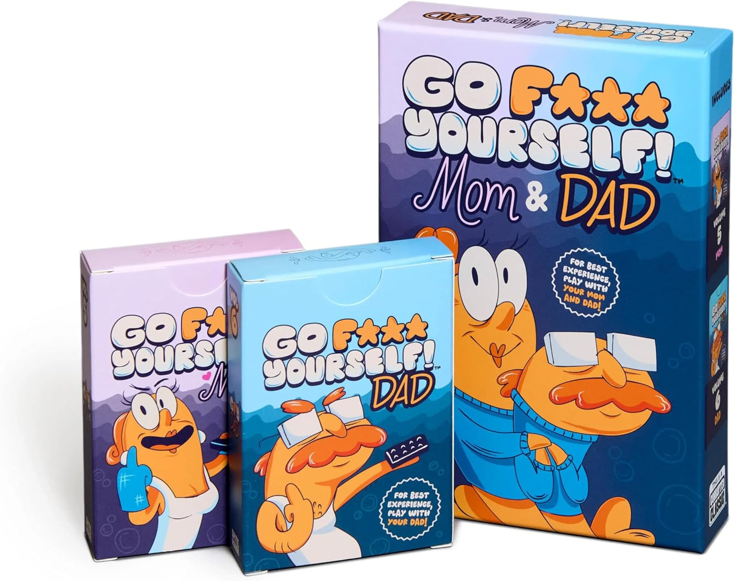 Go F Yourself! – The Grown Up Go Fish Card Game You've Always Wanted | Hilarious Party Game for Grown Ups, 2+ Players | 52 Cards, 13 Unique Pairs Edition