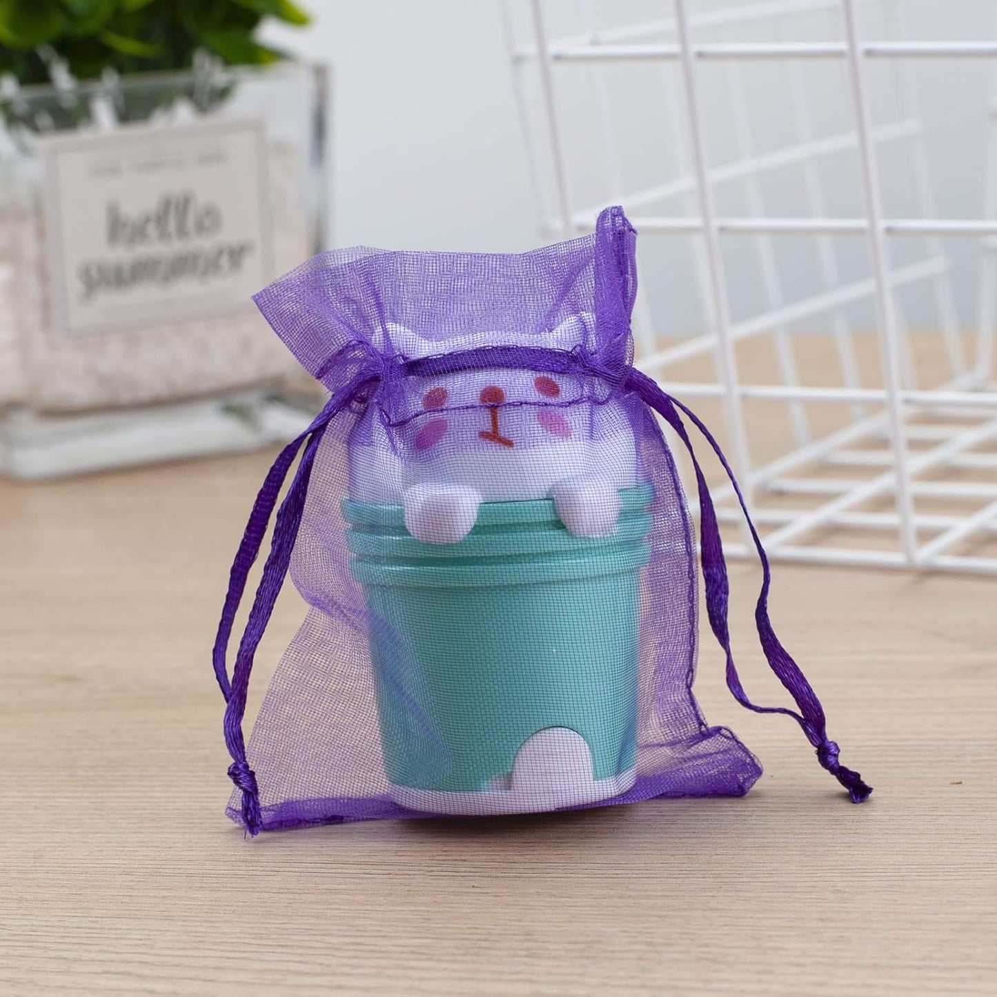 100pcs White Organza Bags 2x3 inch Sheer Drawstring Gift Bags Jewelry Pouches Wedding Party Christmas Favor Gift Bags, Little Mesh Gift Pouches Mini Candy Bags for Small Presents Earrings