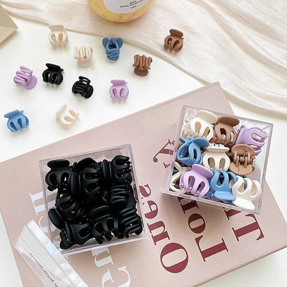KissYou Acrylic Box Clear Boxes with Lid 12 Packs Small Candy Box Display Square Cube Wedding Graduation Party Decorations Jewlry Gift Box