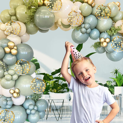 Pink Gold White Balloon Arch Kit - 144 PCs Pastel Light Pink and Beige Sand White Gold Chrome Balloons for Mothers Day Girls Women Birthday Bridal Shower Engagement Wedding Party Decorations