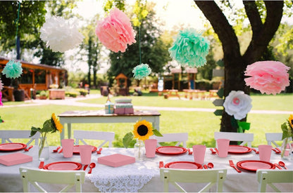 350 Pcs Black Plastic Plates For Party, Black Disposable Plates Set, 50 Of Each 9" Dinner Plate Set, 7" Dessert Plate, Cups, Napkins & Cutlery Plastic Dinnerware Set Exquisite