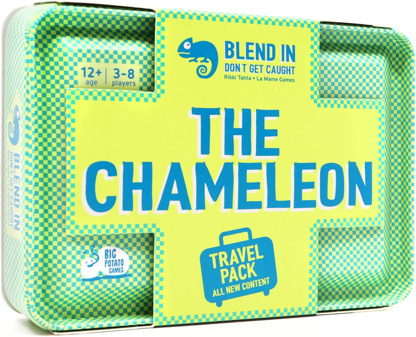 The Chameleon: Award-Winning Bluffing Board Game for Family, Adults & Friends | Includes 80 Extra Secret Words | Who is The Imposter?