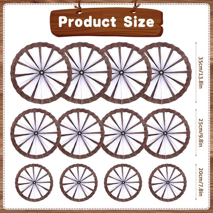 BestoFun 12PCS Paper Fans Hot Pink Party Decorations Tissue Paper Flowers Decorations Paper Fans Party Decorations for Girl Groovy Birthday Baby Shower Wedding Bachelorette Room Wall Hanging Décor