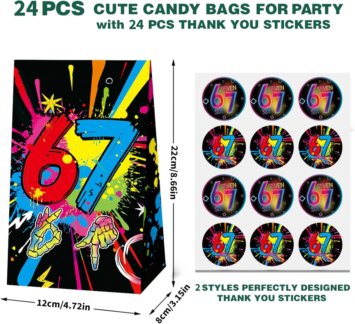 20pcs 10 Styles 6 7 Birthday Theme Mini Notebooks Party Supplies Favors Goodie Bag Stuffers Colorful 6 7 Birthday Theme Journal Pocket Notebook Supplies for Birthday Party Activity(20pcs-67-bks)