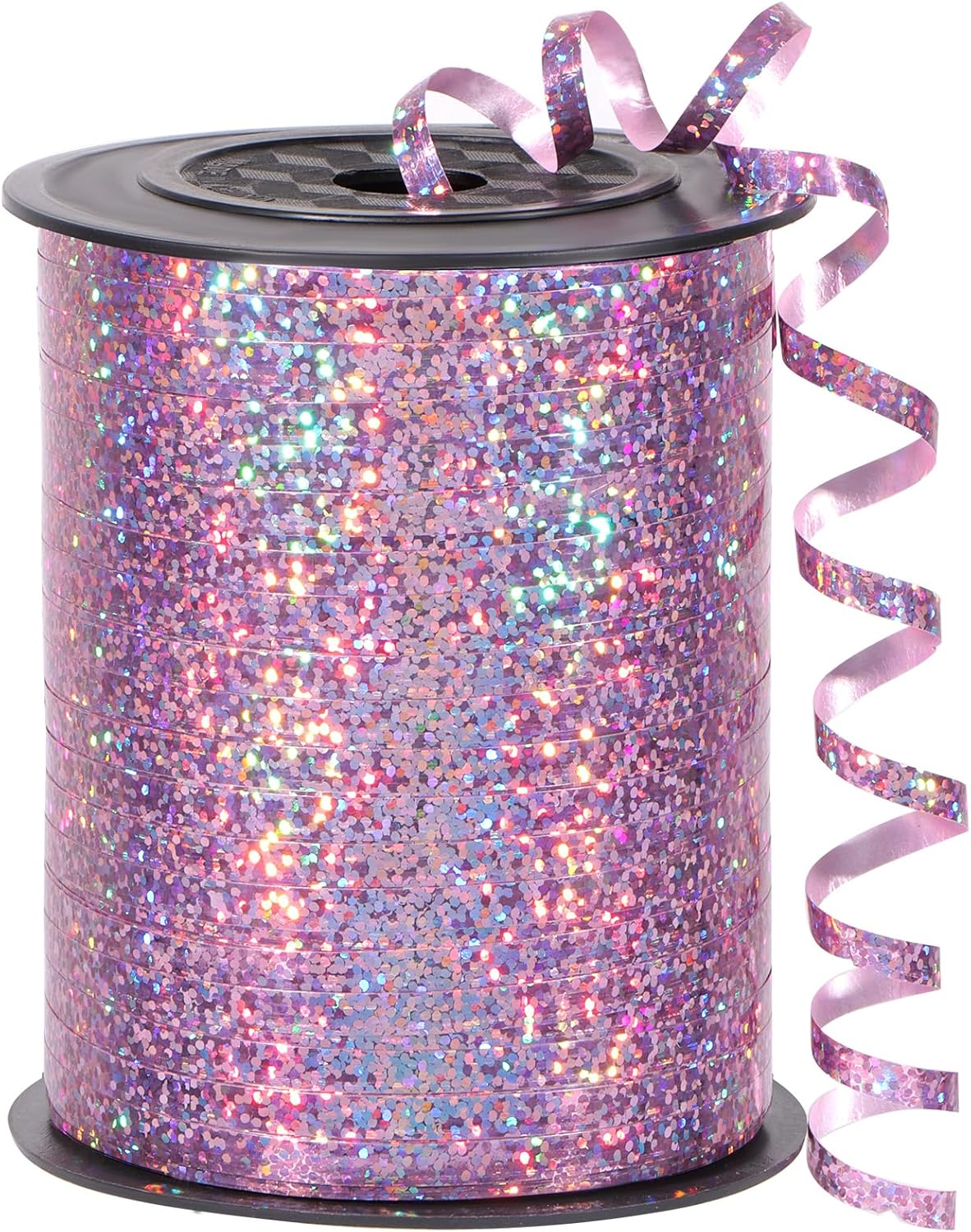 Rose Gold Curling Ribbon - 500 Yard Shiny Metallic Curling Ribbon for Gift Wrapping, Balloons, Birthdays & Parties