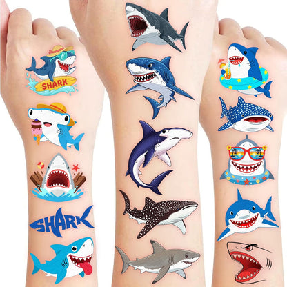Tropical Flower Hawaiian Temporary Tattoos for Kids - 96 PCS Pre-cut Hawaii Luau Hibiscus Plumeria Party Favors Flower Summer Waterproof Stickers for Summer Aloha Party Decoration Supplies