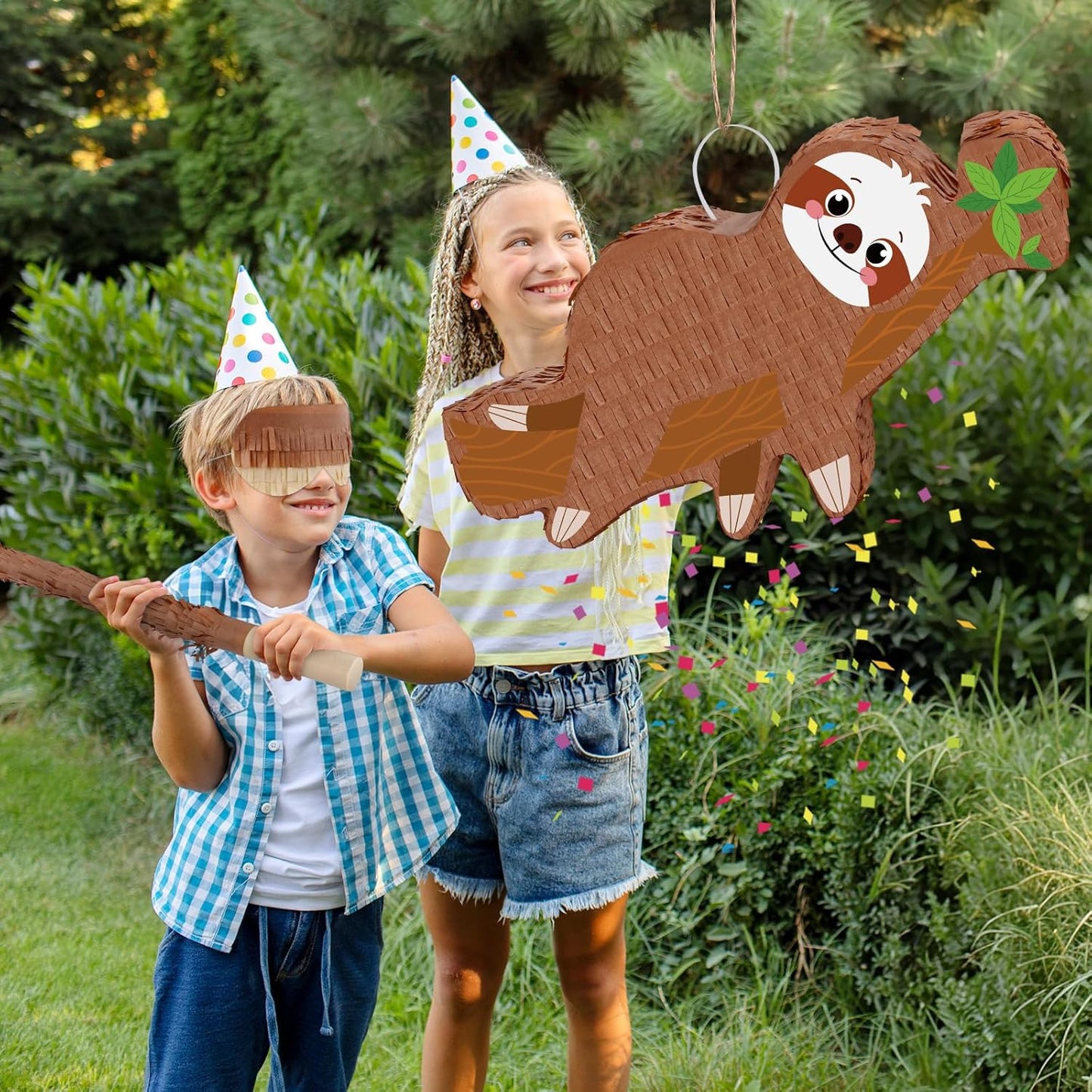 Disco Ball Pinata with Stick and Blindfold 80s 90s Theme Party Decorations Silver Mirror Disco Ball Pinata for Birthdays Weddings Roller Skating Party Supplies
