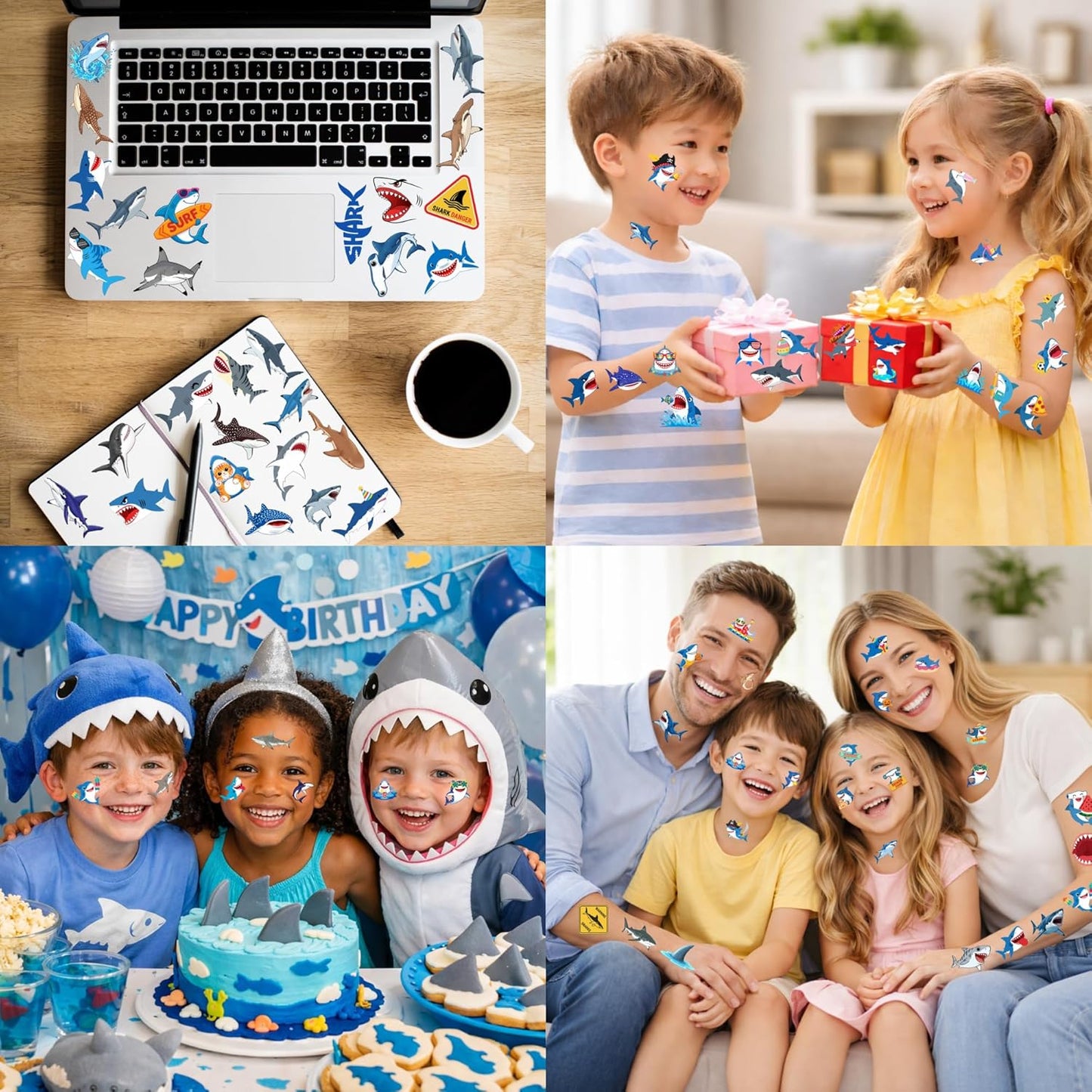 Tropical Flower Hawaiian Temporary Tattoos for Kids - 96 PCS Pre-cut Hawaii Luau Hibiscus Plumeria Party Favors Flower Summer Waterproof Stickers for Summer Aloha Party Decoration Supplies