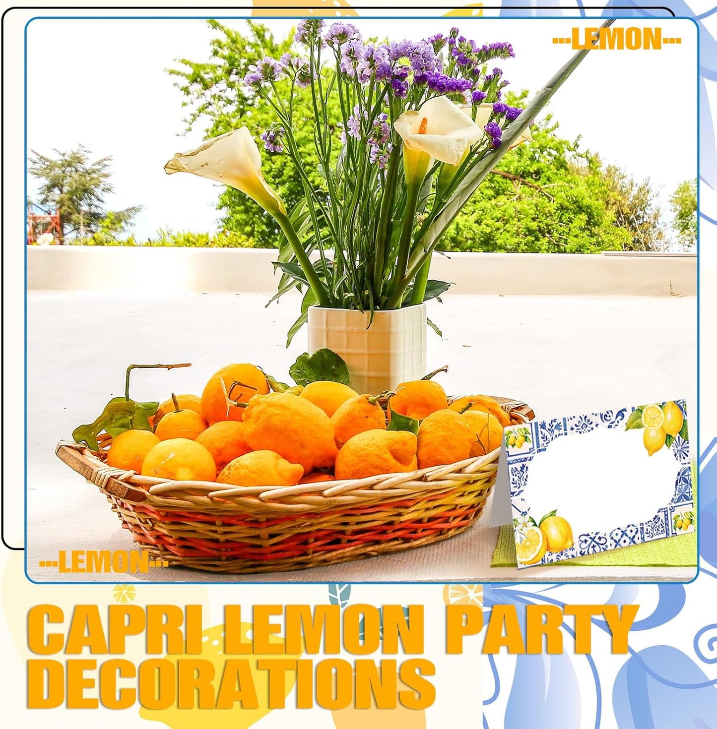 Jetec 48 Pcs Hawaiian Cartoon Place Cards Hawaii Hibiscus and Tropical Leaves Print Table Name Cards Tent Placards Buffet Food Label for Table Setting Hawaiian Themed Party Supplies