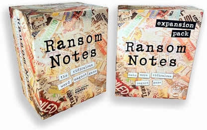 Ransom Notes - The Ridiculous Word Magnet Party Game, 3+ Players