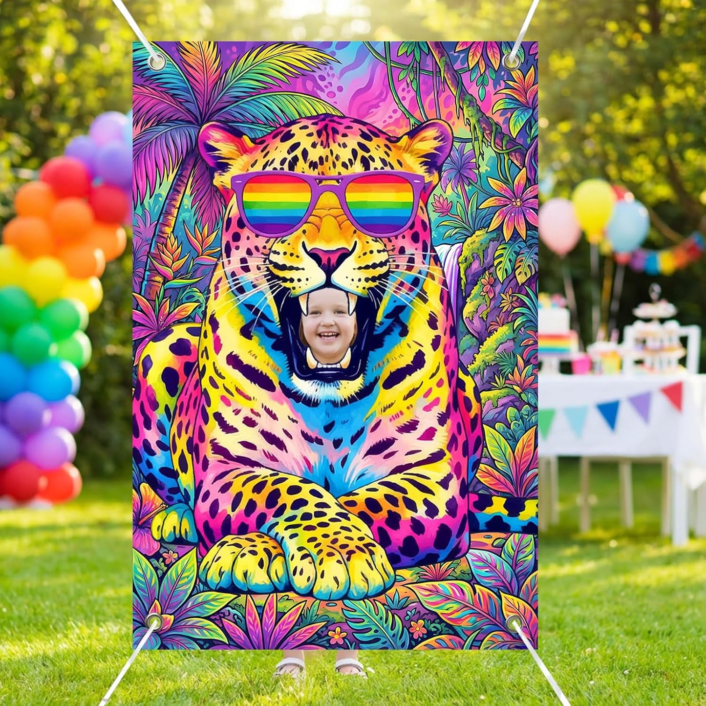 Serencatcher Engineer Party Decorations Photo Prop Backdrop 5x3.3ft Engineer Theme Cutout Backdrop Photo Booth Props Face in Hole Background Banner for Birthday Baby Shower Party Supplies Selfie Frame