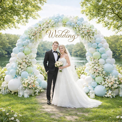 Balloon Clips(120 pcs), Tinabless Balloon Connectors for Decor Balloons Arch, Balloons Column Stand and Flowers - Birthday, Wedding, Baby Shower Party Decorations