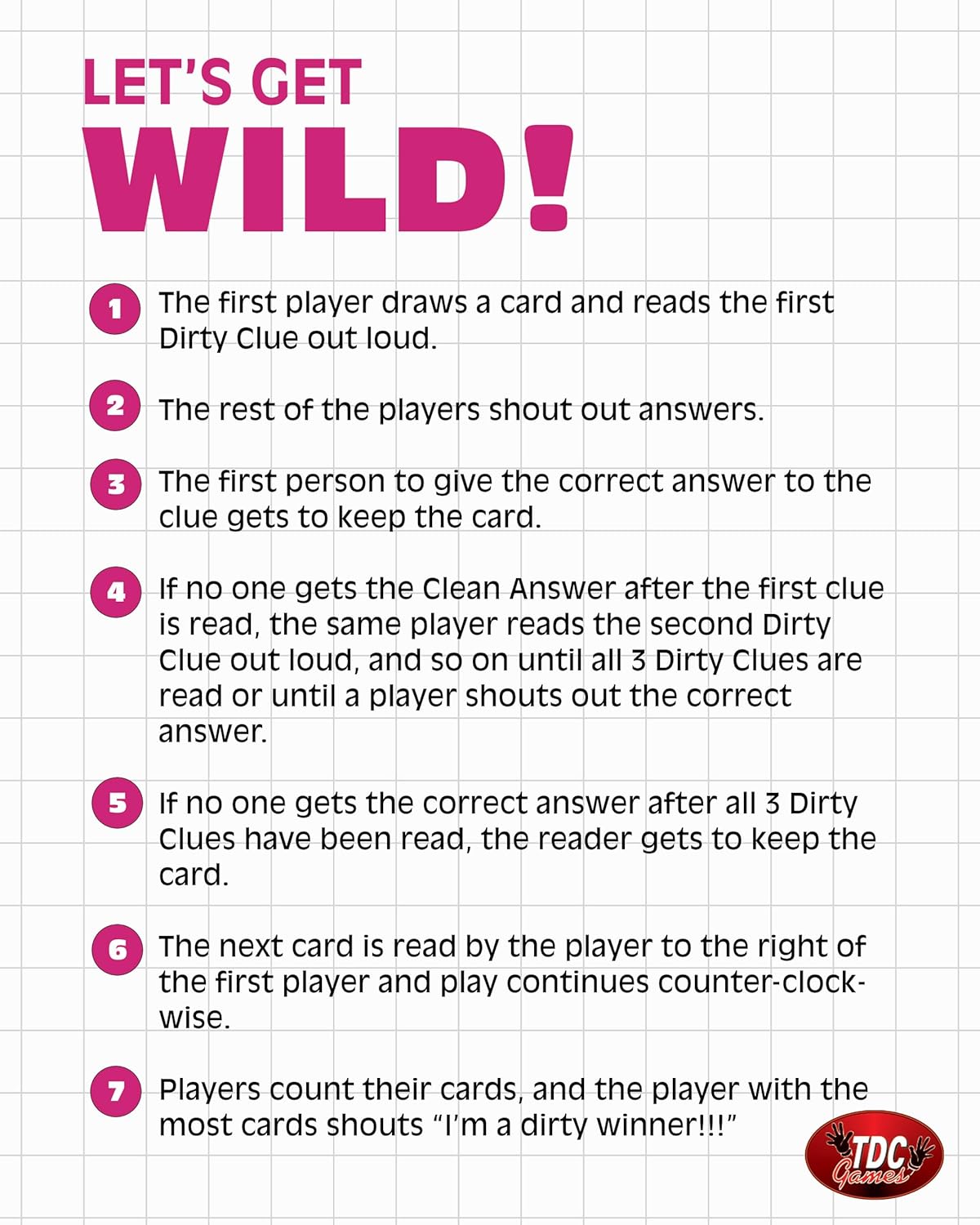 TDC Games Travel Dirty Minds Bachelorette Party Card Game, Ultimate Bachelorette Party Games, The Girl's Night Party Game