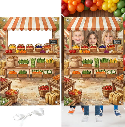 Serencatcher Engineer Party Decorations Photo Prop Backdrop 5x3.3ft Engineer Theme Cutout Backdrop Photo Booth Props Face in Hole Background Banner for Birthday Baby Shower Party Supplies Selfie Frame