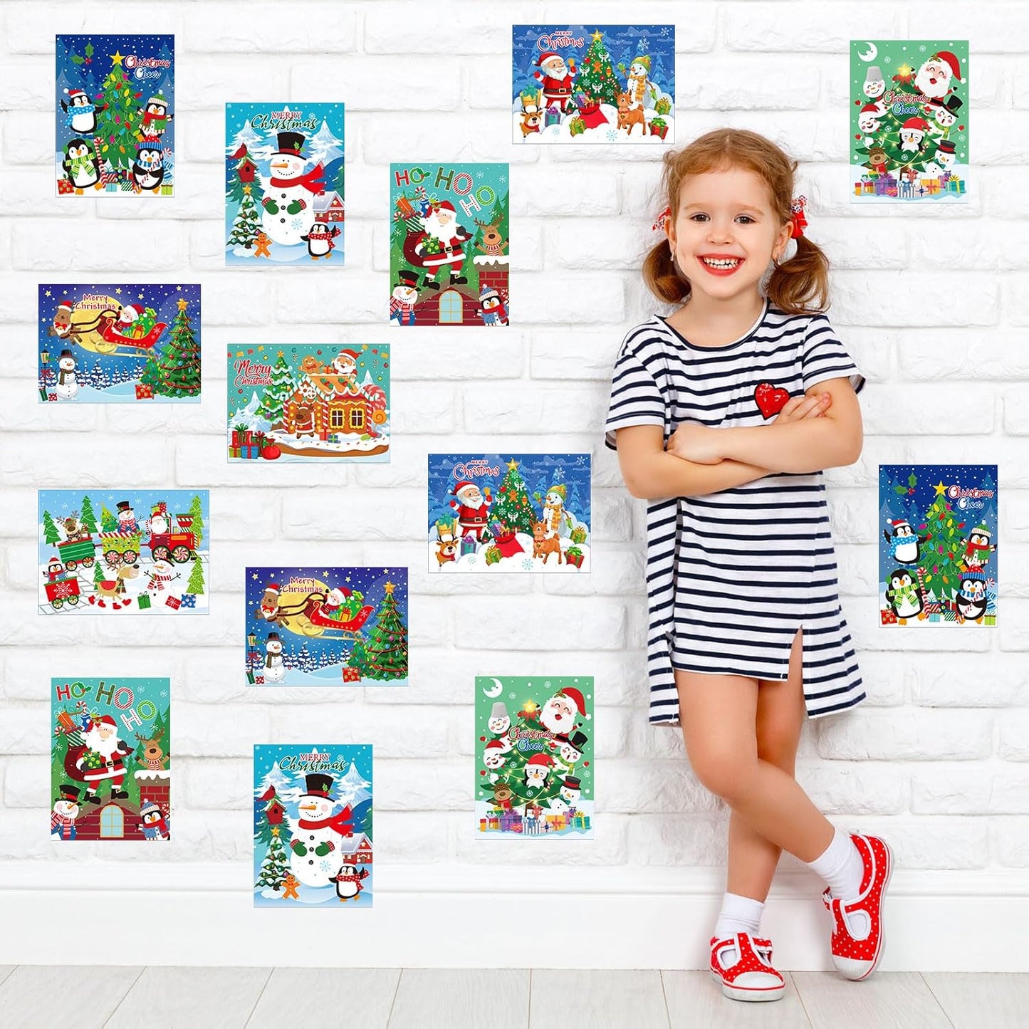 Marspark 24 Pcs Summer Crafts for Kids Bulk Color Your Own Summer Scratch Posters DIY Magic Scratch Paper Black Off Art Paper Gifts Kit Doodle Art for Home Holiday School Party Activities