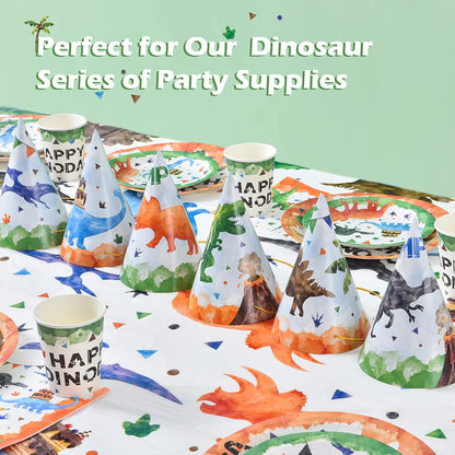 WERNNSAI Birthday Party Hats - 12 Pcs Birthday Party Supplies Cone Hat Headbands Colorful Paper Party Hats for Kids