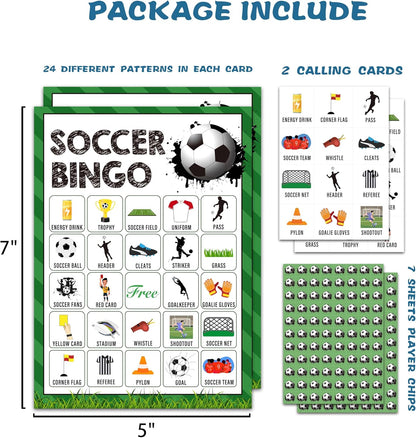 Baseball Bingo Card Game, Baseball Bingo Game for Adults, Sports Party Supplies, Favors, Baseball Party Decorations, Gift – 24 Players Bingo Game, C06