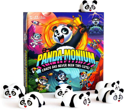 Pandamonium - Chaos Has Never Been This Cute! | The Hilarious Action-Packed Family Party Game for Kids, Teens and Adults | A Scavenger Hunt Card & Board Game for Ages 5+, 3-8 Players
