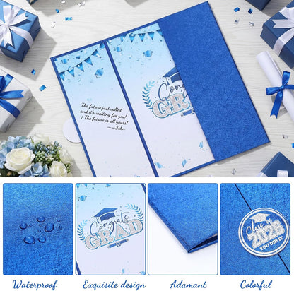Engrowtic 2026 Graduation Guestbook Alternative Gold and Pink Guest Book Class of 2026 Congrats Graduation Party Decorations Grad Party Signature Board Card for College High School Graduate Gifts