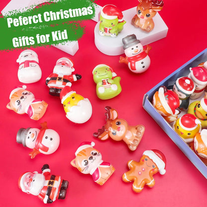 24PCS Party Favors for Kids, Animal Squishy Toys, Goodie Bag Pinata Fillers, Safari Wild Birthday Decorations, Treasure Chest Classroom Prizes,Easter Halloween Christmas Stocking Stuffers Gifts