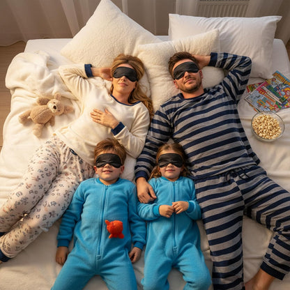 10 Pack Sleep Mask Eye Mask Blindfold, Soft Sleeping Masks with Nose Pad and Adjustable Strap, Comfortable Light Blocking Eye Covers for Sleeping, Travel, Party Games, Adults, Kids, Men Women