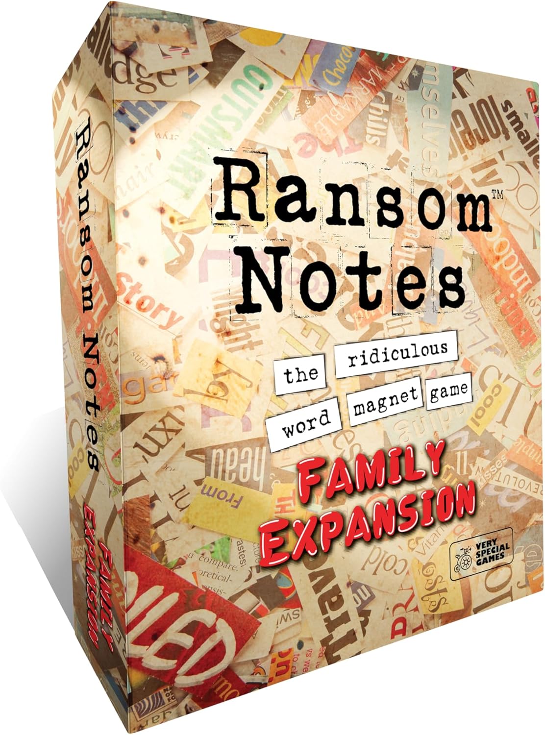 Ransom Notes - The Ridiculous Word Magnet Party Game, 3+ Players