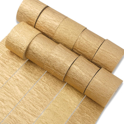 PartyWoo White Crepe Paper Streamers 10 Rolls 820 ft Pack of Pearl White Crepe Paper for Graduation Wedding Baby Shower Anniversary Gender Reveal Birthday Party Decorations (1.8 Inch x 82 Ft/Roll)