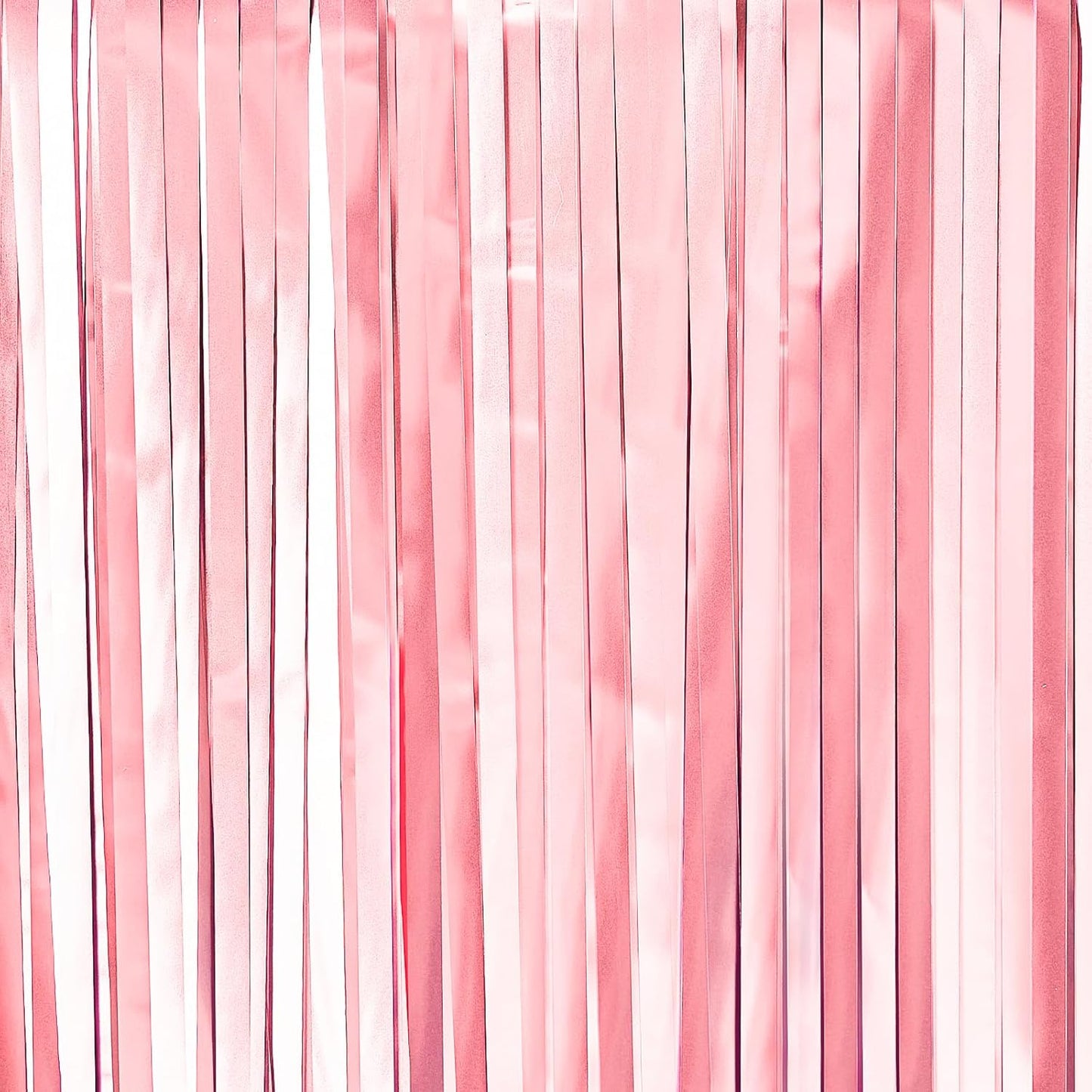 PartyWoo Silver Streamers 3pcs Tinsel Backdrop 8.2FT Metallic Tinsel Foil Fringe Streamer Curtains Party Photo Booth Backdrop for Graduation Baby Shower Bachelorette Wedding Disco Party Decorations