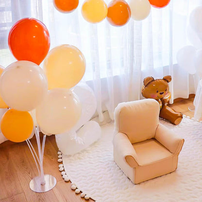 JOYYPOP 4 Sets Balloon Stand Kit For Table, Balloon Sticks with Base Birthday Graduation Party Decorations Wedding