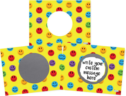 My Scratch Offs - Customizable Scratch-Off Cards Graffiti Design for Prizes, Classroom Rewards & Teacher Supplies, 50 Pack