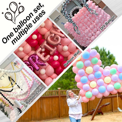 Gold Quick Link Balloons, 60PCS Linking for Balloon Wall Arch Chains, 6inch Linkable for Wedding Birthday Baby Shower Engagement Graduation Party Decorations