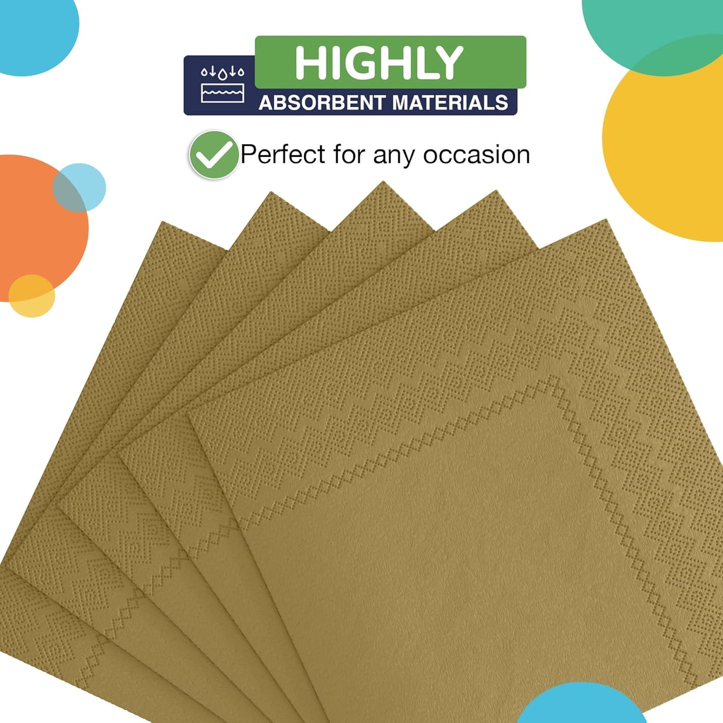 Party Solids Purple Paper Napkins Disposable Everyday 50 Pcs 2 Ply Purple Dinner Napkins Paper Everyday For Parties & Party Supplies