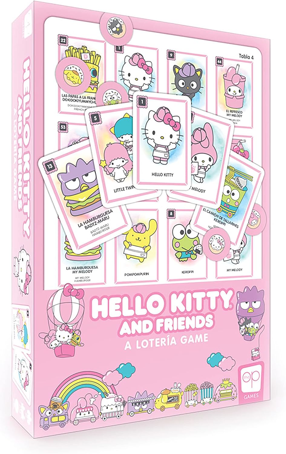 Hello Kitty Loteria Game - Custom Bingo Style Inspired by Spanish Words & Mexican Culture