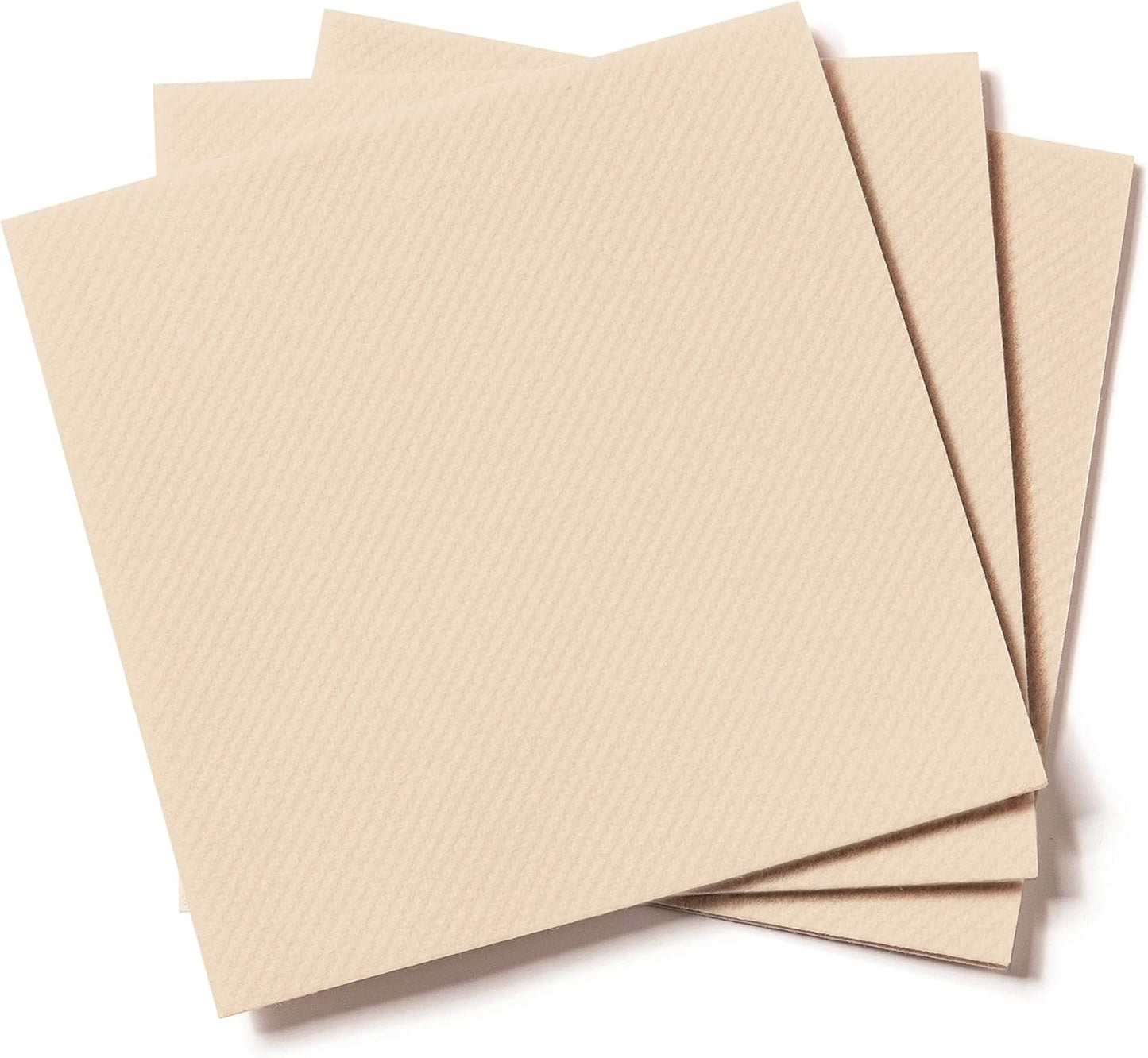 AH AMERICAN HOMESTEAD Cocktail Napkins-Disposable Beverage/Bar Napkins-White Linen-Like Square Napkins-Eco-Friendly & Compostable-Everyday Use, Party or Wedding 4.75inch x 4.75inch (100 Count, White)