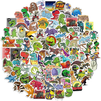 QTL Neon Stickers for Teens & Students Prizes, Waterproof Vinyl Party Favor Stickers, School Rewards, Water Bottle and Laptop, 50PCS - Colors A