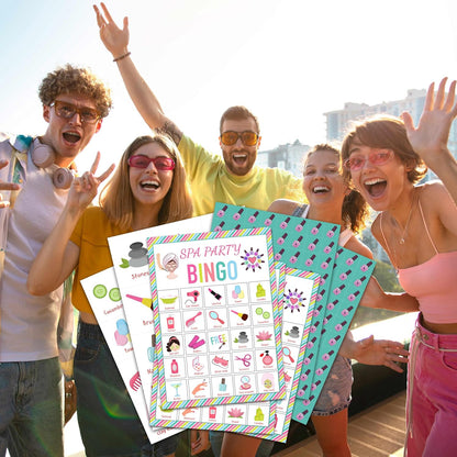 Baseball Bingo Card Game, Baseball Bingo Game for Adults, Sports Party Supplies, Favors, Baseball Party Decorations, Gift – 24 Players Bingo Game, C06