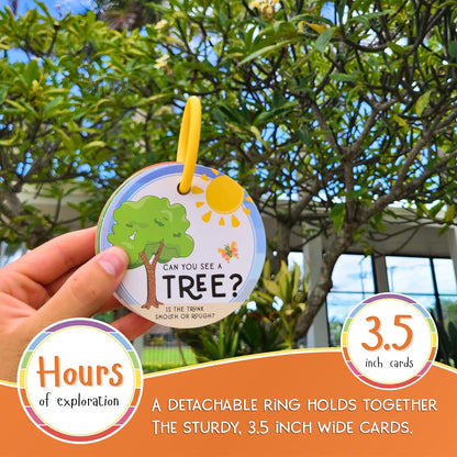Children's Scavenger Hunt | Toddler Activities | Games for 2, 3 Year Old's & Up | Kids Educational Scavenger Hunt Cards (Outdoor Edition)