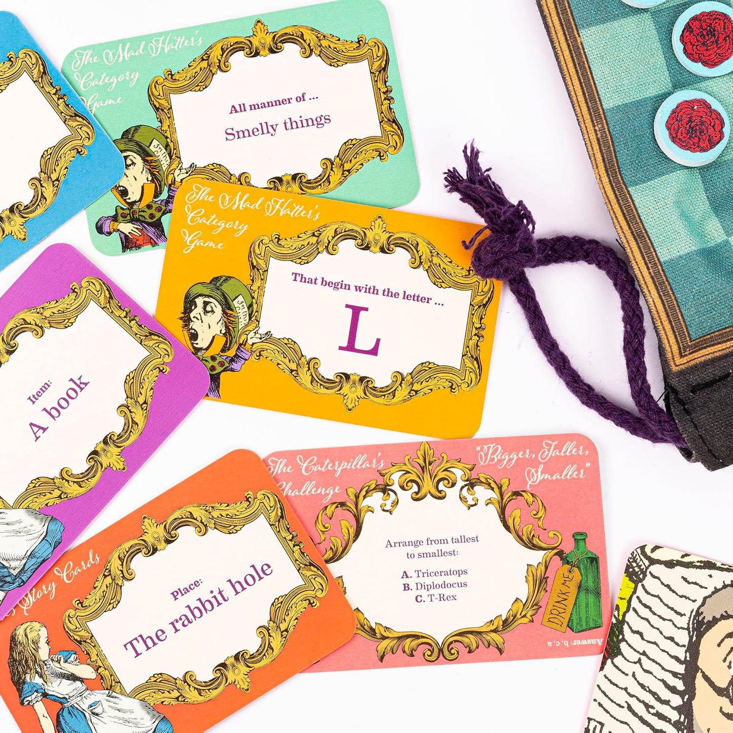 The White Rabbit's Scavenger Hunt by Professor Puzzle. - Alice in Wonderland Themed Treasure Hunt for The Whole Family.
