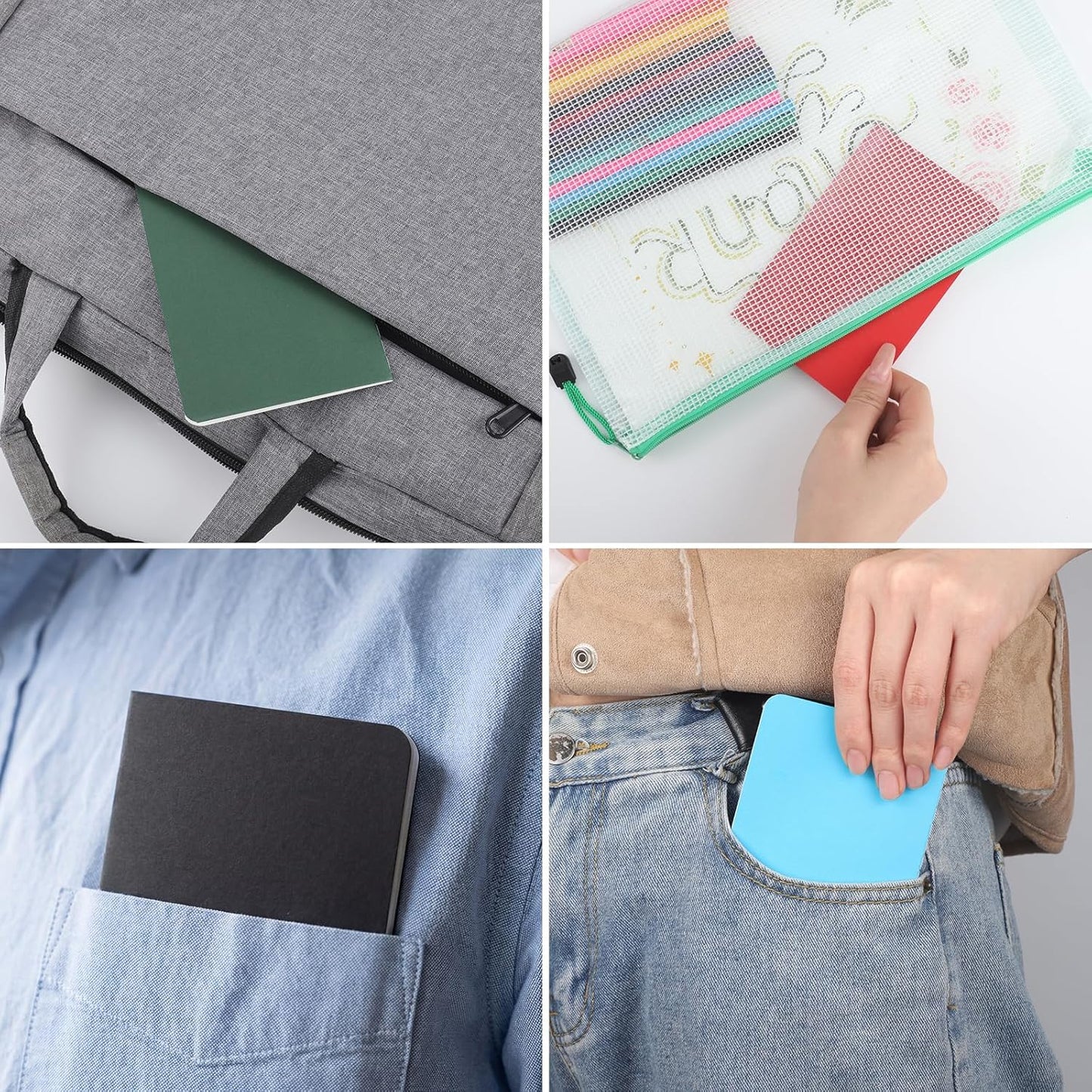 BESARME 16 Pack Mini Notebooks Bulk, A6 Small Lined Pocket Notebook End of Year Gifts for Students Elementary School Graduation Gifts for Kids Students School Supplies