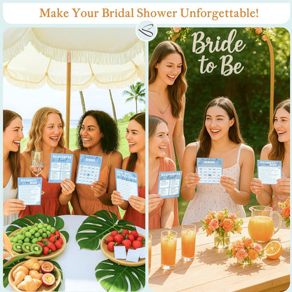Stofinity Funny Bachelorette Party Games - Bachelorette Games For Parties Scavenger Hunt, Bach Game Bachelorette Bingo Card Games For Bridal Shower Game