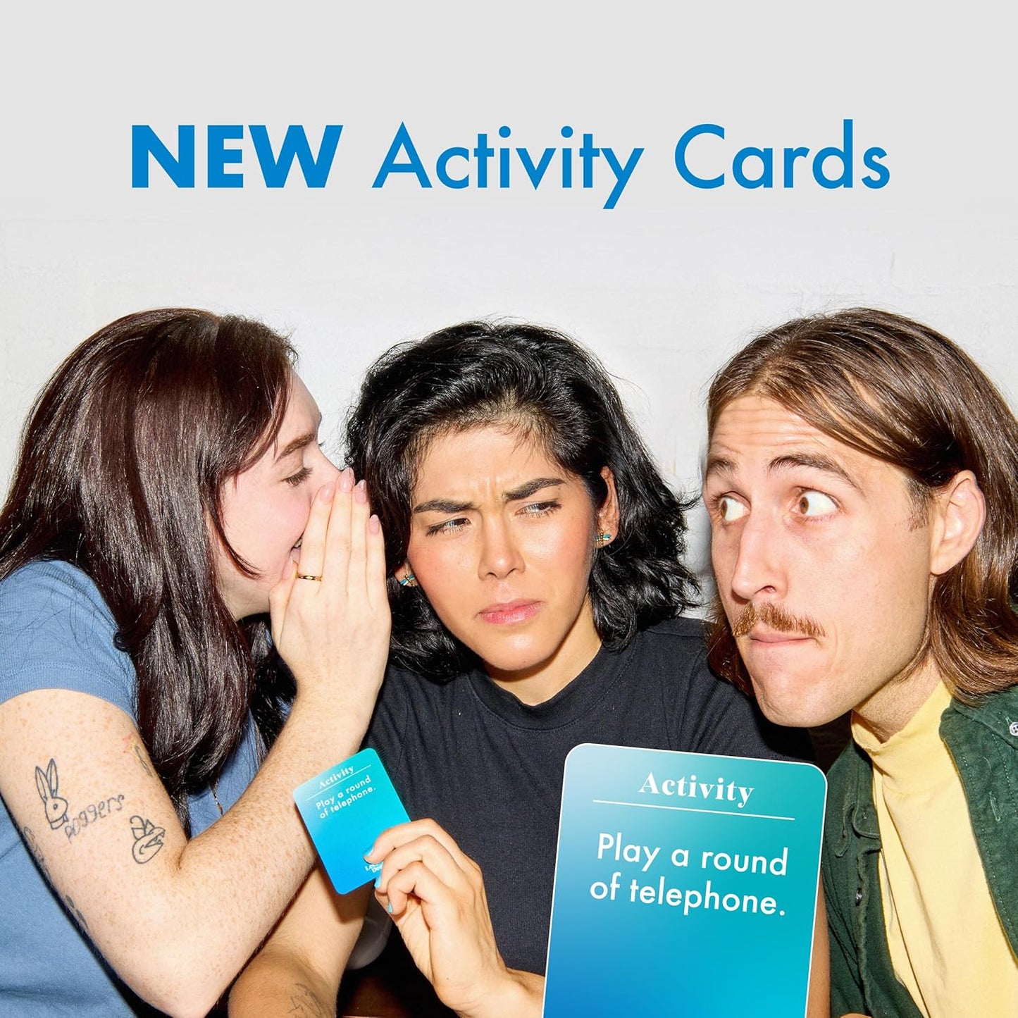 Let's Get Deep: Friends Edition by Relatable, Fun Group Card Game, Easy Adult Game for Game Night, Perfect for Party Games with Friends, Includes 400 Question Cards, Three Increasingly Personal Levels