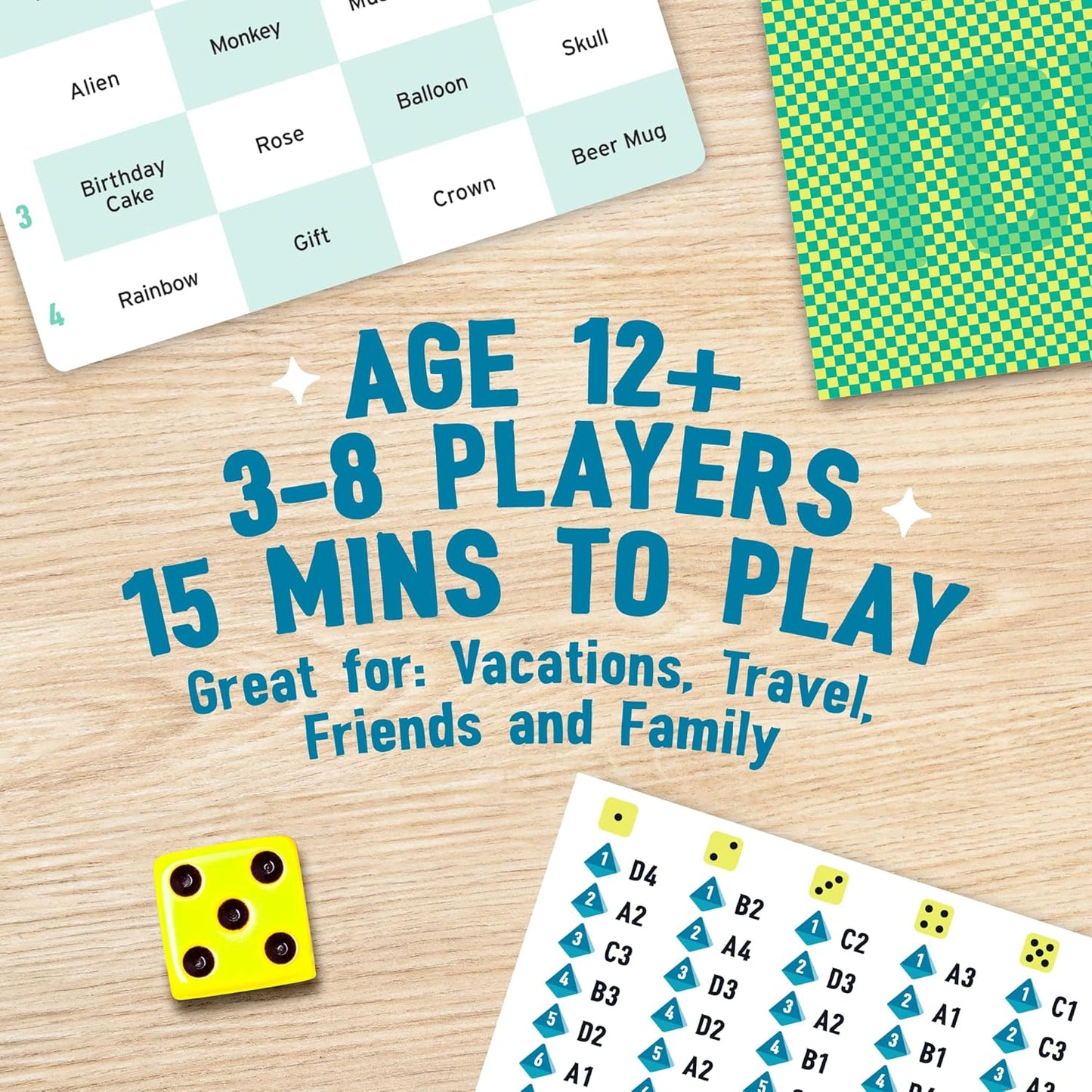 The Chameleon: Award-Winning Bluffing Board Game for Family, Adults & Friends | Includes 80 Extra Secret Words | Who is The Imposter?