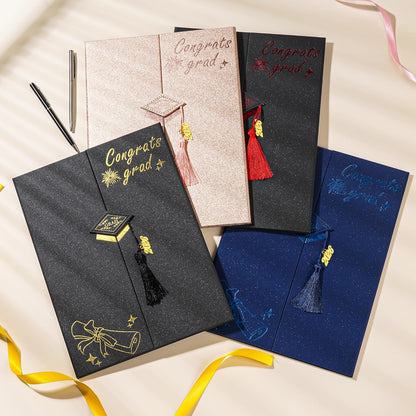 Graduation Decorations 2026 Pink,Graduation Guest Book,Autograph Book with Tassel Class of 2026 Graduate Party Decorations,Graduation Signature Guest Book