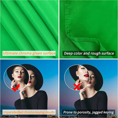 GFCC 8FTX10FT White Backdrop Background for Photography Photo Booth Backdrop for Photoshoot Background Screen Video Recording Parties Curtain
