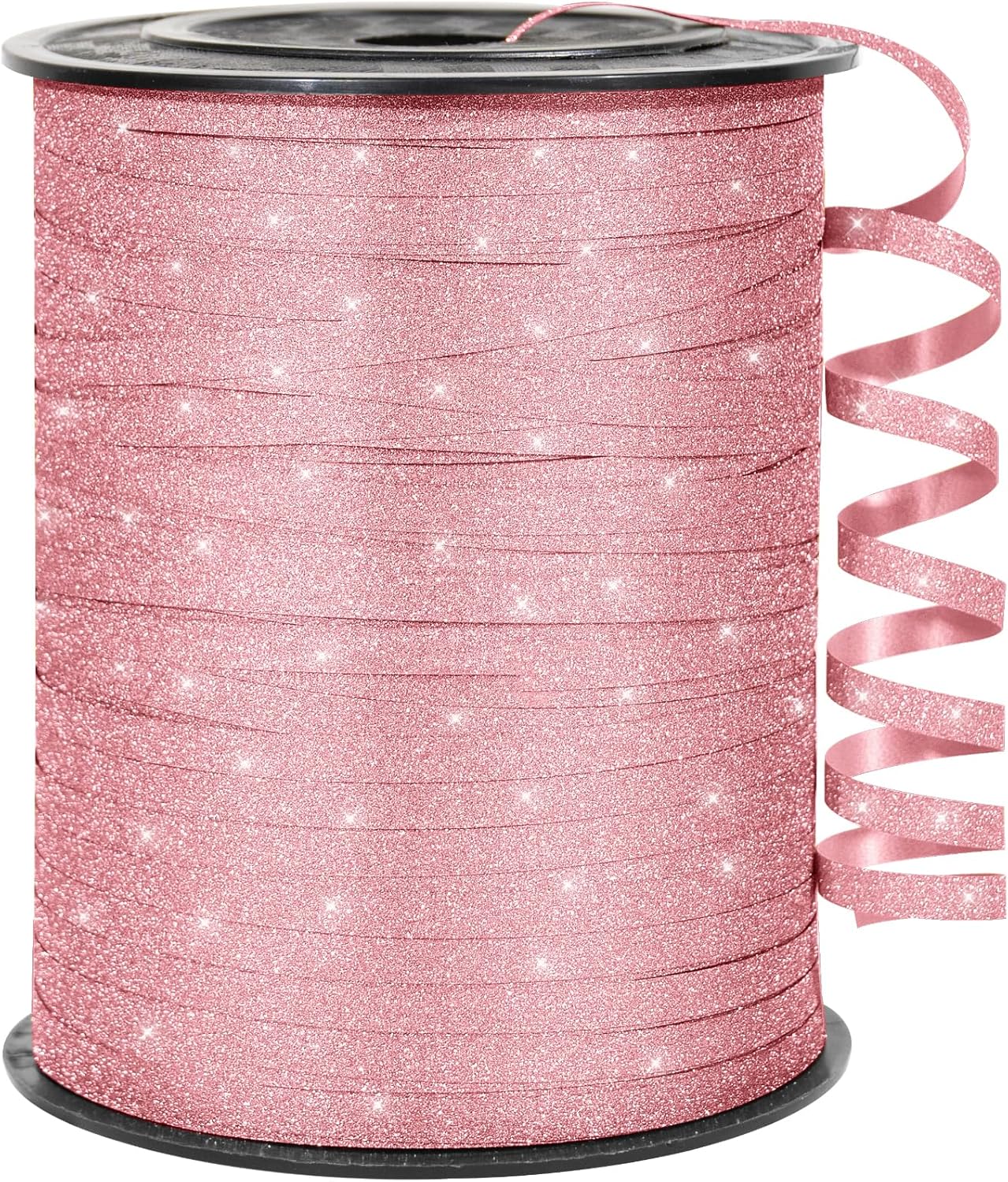500 Yards White Curling Ribbon for Gift Wrapping, 1/5 inch Wide Balloon Ribbon String for Florist Flower, Crafts, Wreaths, Christmas, Birthday Party, Wedding