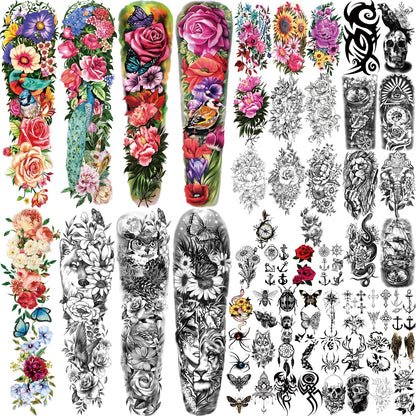 252+ PCS Glow Unicorn Princess Temporary Tattoo for Kids, 36 Sheets Rainbow Castle Candy Star Prince Fake Tattoos Sticker for Girls Boys, Luminous Birthday Magic Fairy Theme Party Favors Decoration