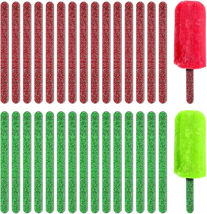 30 Pieces Acrylic Sticks Reusable Cakesicle Cake Pop Mold Mirror Ice Pop Sticks Ice Cream Cakesicle Mold for Home Cake Candy Gifts Party Craft